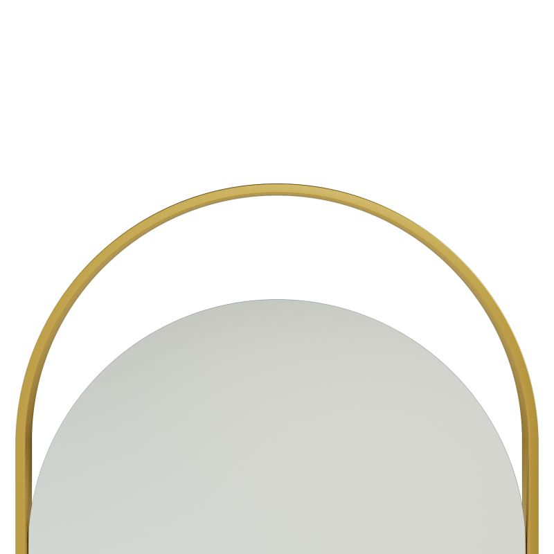 Настенное зеркало в раме GENGLASS ARKELO S BD-2138102 золотое фото 2