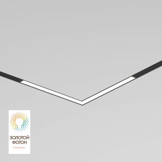 Угловой светильник Denkirs SMART LINEAR ANGLE 18W DIM 3000K-6000K, черный DK8014-BK