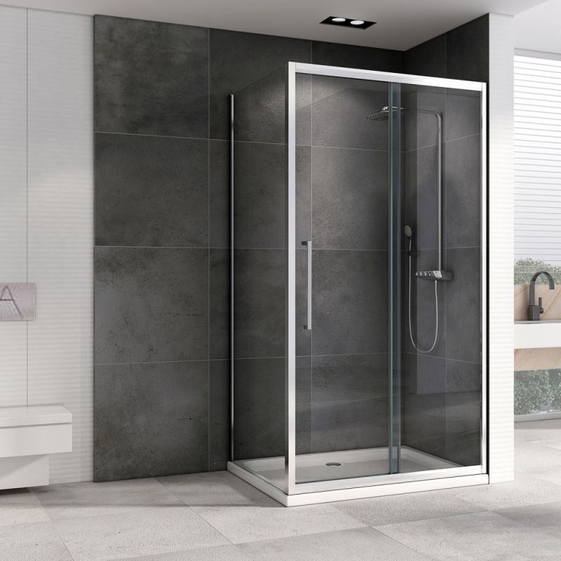 Душевой уголок ABBER Schwarzer Diamant AG30100H-S70 100x70 фото 2