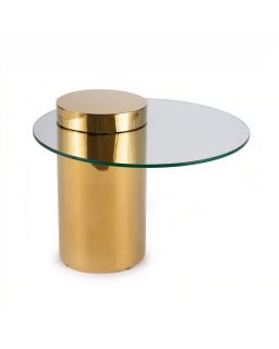 Приставной столик LH Mirror Home Мартиника золотого цвета BD-3126388