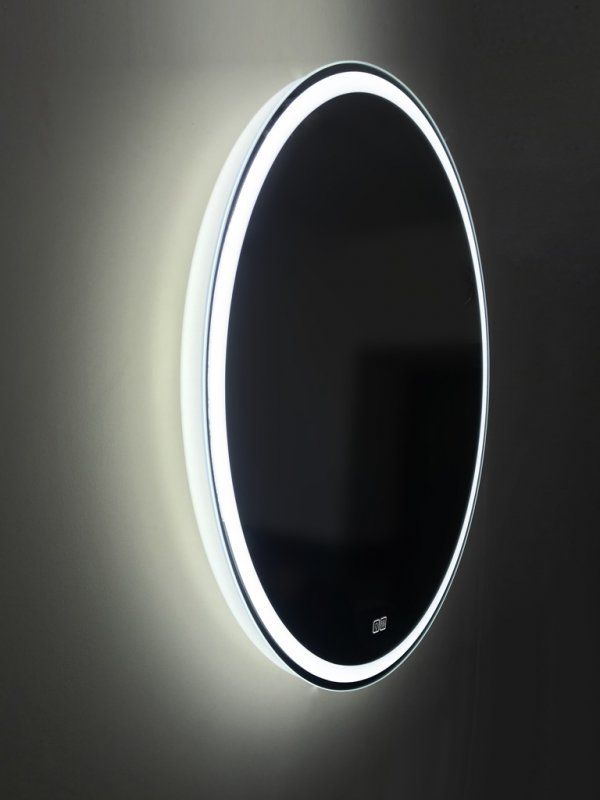 Зеркало с встроенным светильником BELBAGNO SPC-RNG-800-LED-TCH-WARM с подогревом Ø 80 см