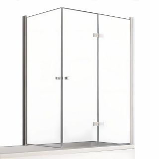 Ограждение на ванну New Trendy NEW SOLEO 120x70 см P-0031/P-0024 R хром