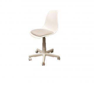 Кресло Смузи белый/ белый, серый Z001900A01