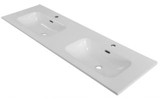 Мебельная раковина двойная BelBagno BB1400-2-ETL