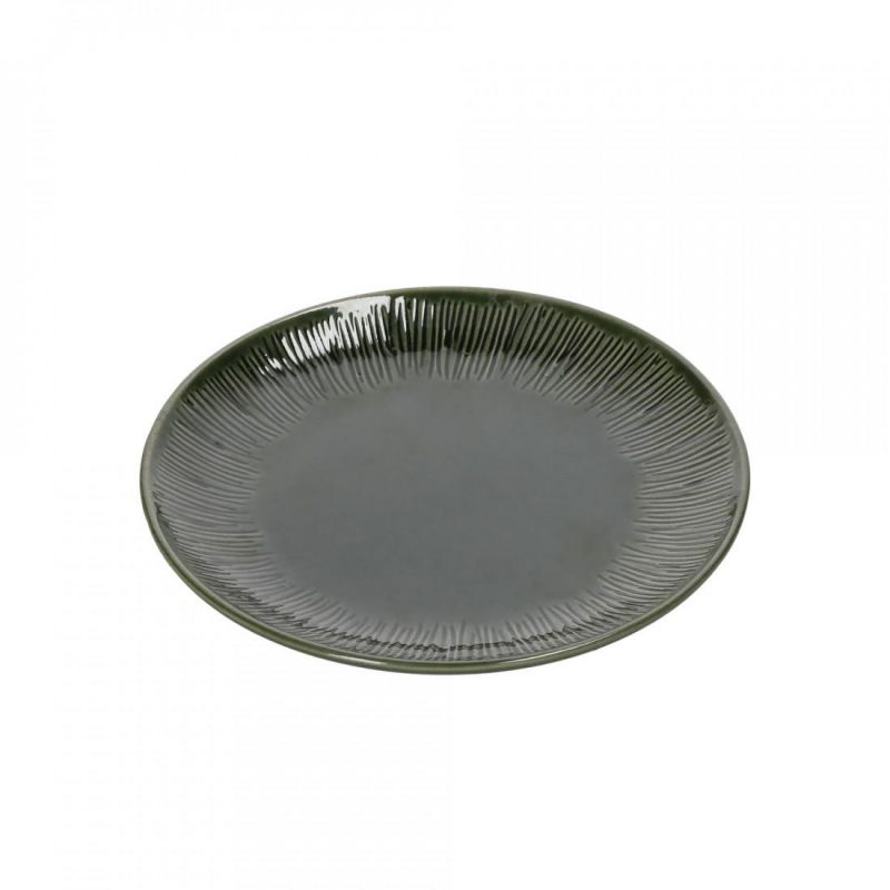 Набор из 4-х закусочных тарелок Kitchen Craft Jardin Mikasa Hampton зеленый BD-3143558 фото 2