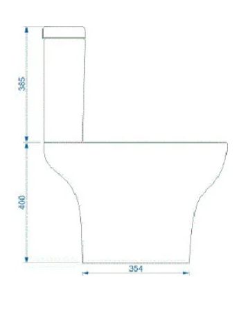 Унитаз напольный Vitra Zentrum 9012B003-7204