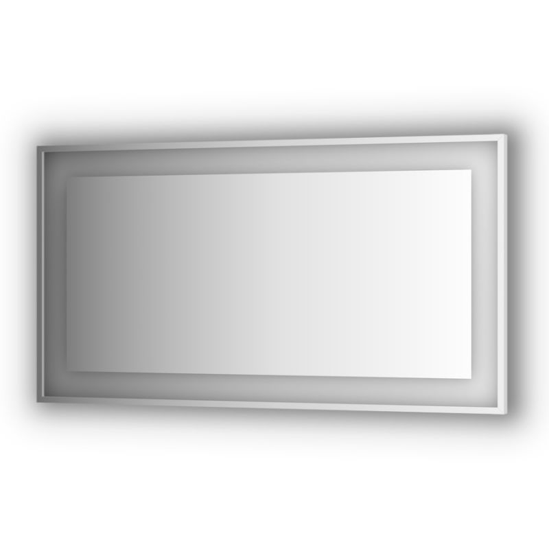 Зеркало в багетной раме со встроенным LED-светильником 33,5 W 140x75 Evoform LEDSIDE BY 2209