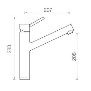 Смеситель Schock Altos 710398