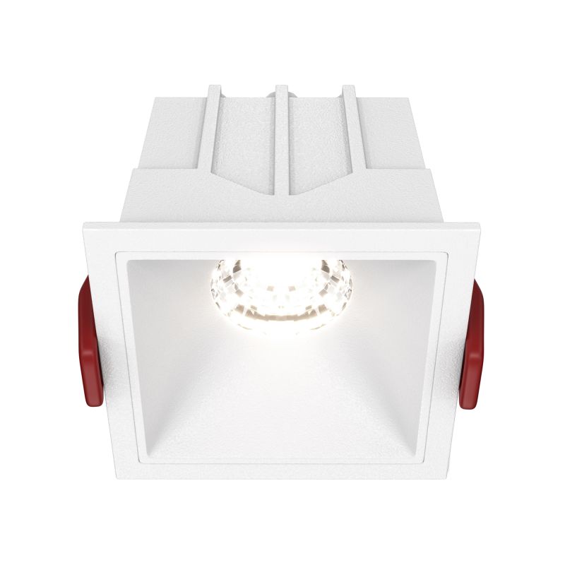 Встраиваемый светильник Maytoni Downlight Alfa LED DL043-01-10W4K-SQ-W