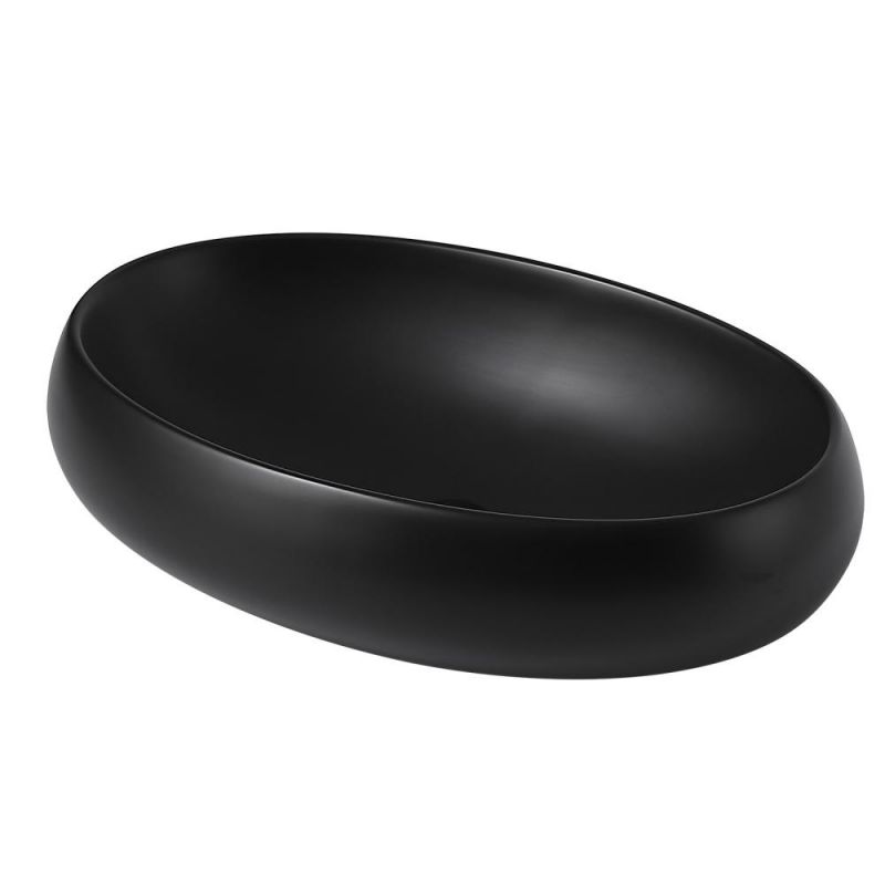 Раковина-чаша Abber Bequem AC2102MB черная матовая, 60 см