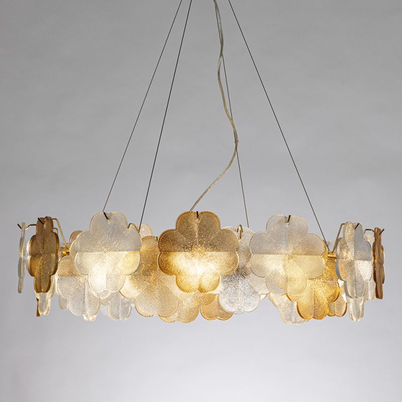Светильник подвесной Arte Lamp MALLIKA E14 A4077SP-10GO фото 2