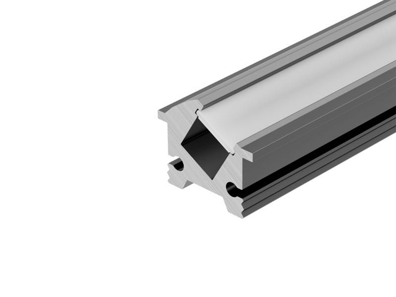 Профиль SL-BEVEL-H12-F13-2000 ANOD IRON GREY фото 1