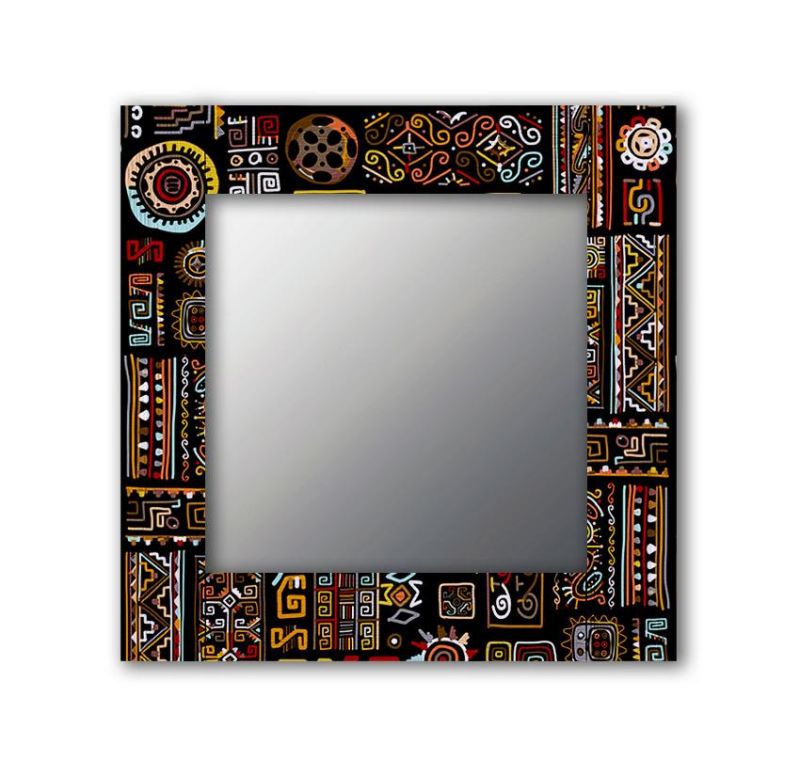 Настенное зеркало Dom Korleone Этнический микс 60х60 см BD-2881970