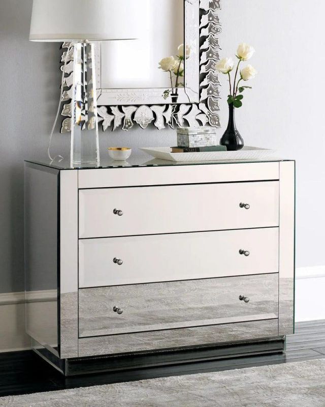 Тумба с зеркальными фасадами LH Mirror Home Мишель BD-3117758 фото 3