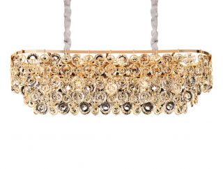 Люстра Newport 5260 Champagne gold Clear crystal Е14 5265+10/S gold