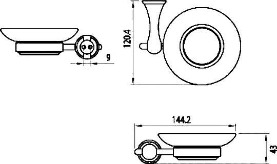 Мыльница Lemark LM2143C фото 2