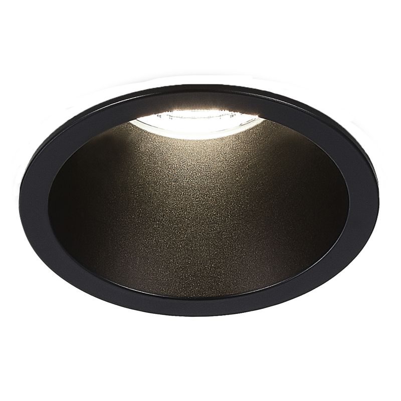 Светильник встраиваемый Черный LED 1*7W 4000K 560Lm Ra80 60° IP20 D60xH79 100-240V ST754.448.07 фото 1