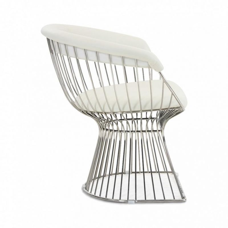 Кресло Sotogrande Platner Lounge H82 BD-3054827 белый, красный