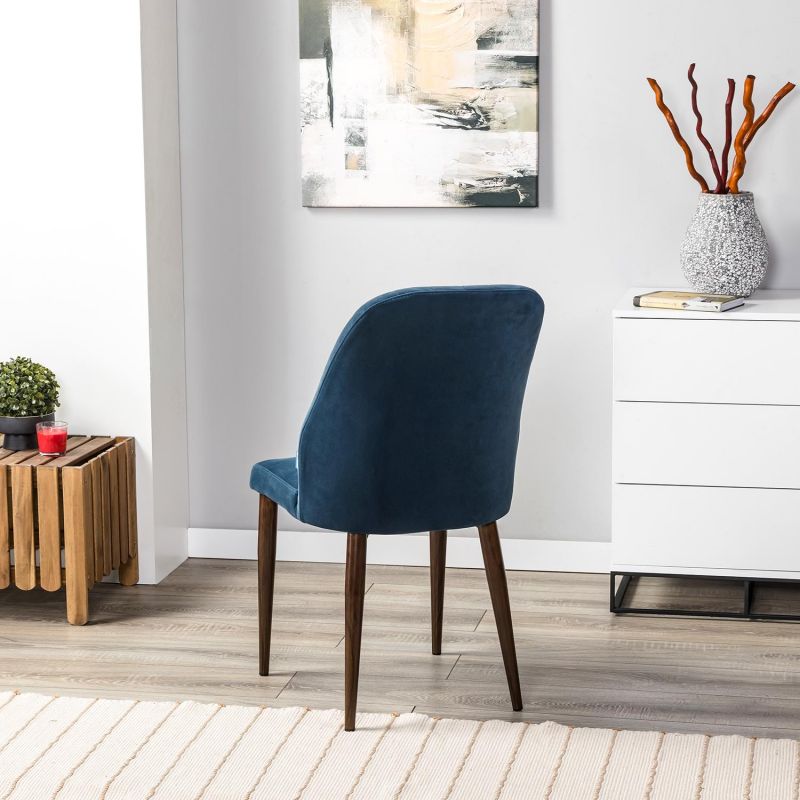 Стул R-Home Alen Diag синий 410127162h_Diag синий_т.орех фото 12