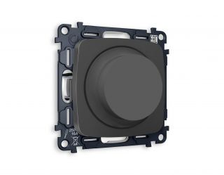 Комплект механизма светорегулятора универсального Ambrella Volt OMEGA Графит мягкое касание 25-600W/LED 5-300W (OP9055, VM136) MO905510