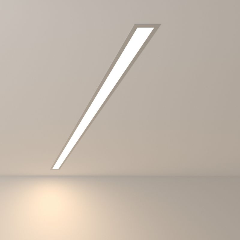 Линейный светодиодный встраиваемый светильник Elektrostandard 128см 25W 4200K матовое серебро (101-300-128) 25W