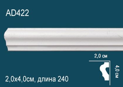 Молдинг Perfect  AD422 фото 1