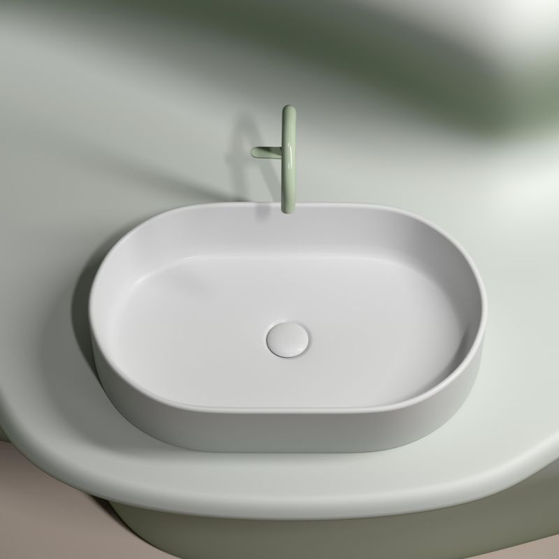 Раковина-чаша Ceramica Nova Element CN6048MW 60 см фото 8