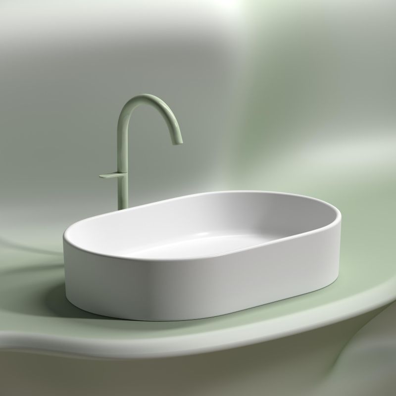 Раковина-чаша Ceramica Nova Element CN6048MW 60 см фото 9