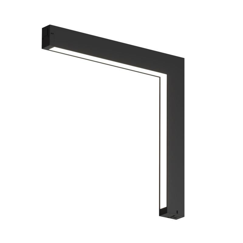 Угловой трековый светильник Denkirs SMART LINEAR L312*312, 220V, 18W, 3000-6000К, IP20, черный, алюминий DK8015-BK фото 3