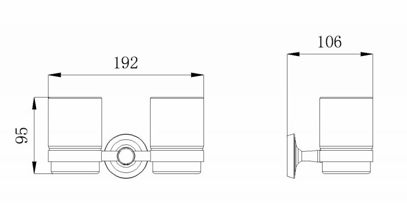 Стаканчик двойной Rush Balearic BA39320