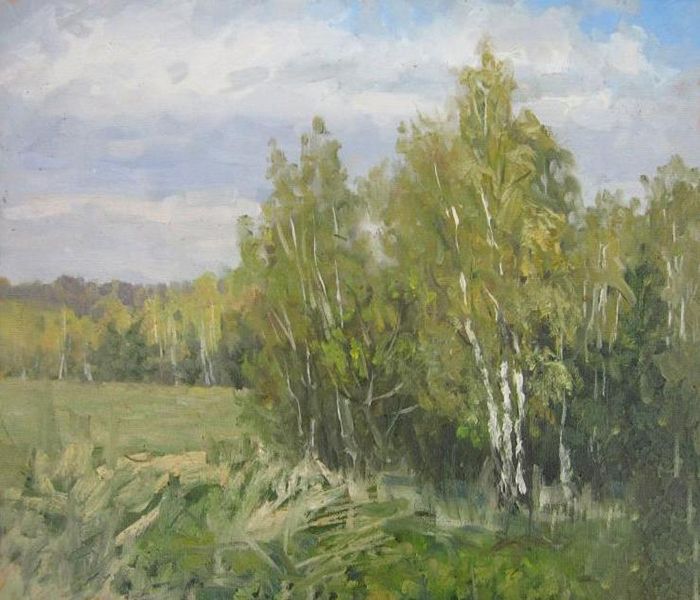 Стихи к картине весенний этюд