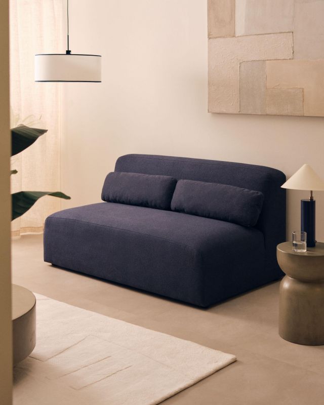 2-местный диван-модуль синего цвета 150 см Neom  La Forma (ex Julia Grup) BD-2607695