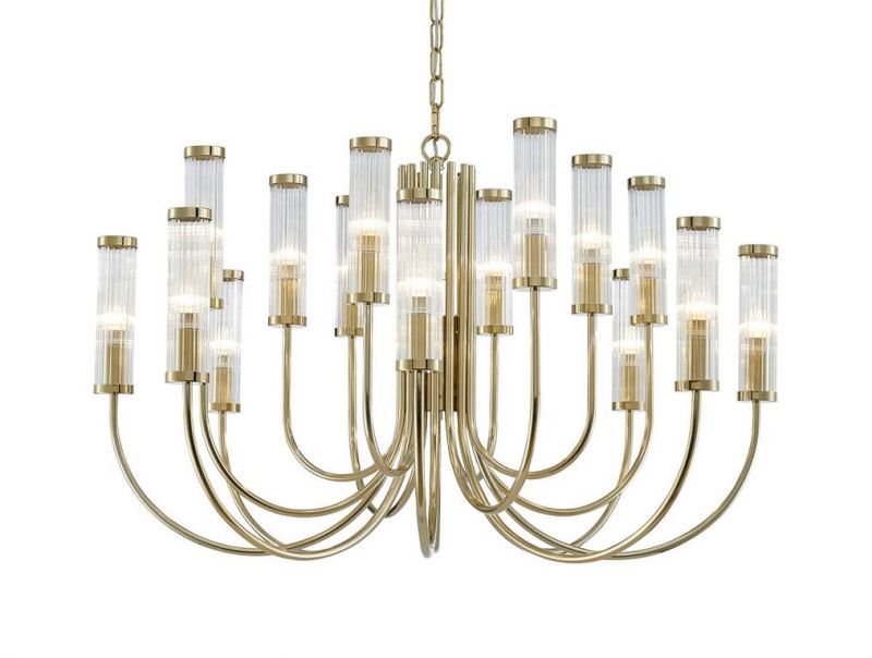 Люстра Newport 4550 4558+4+4/C gold фото 1