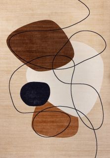 Китайский ковер из полиэстера Carpet «CREATIVE» N2 160 x 230 см