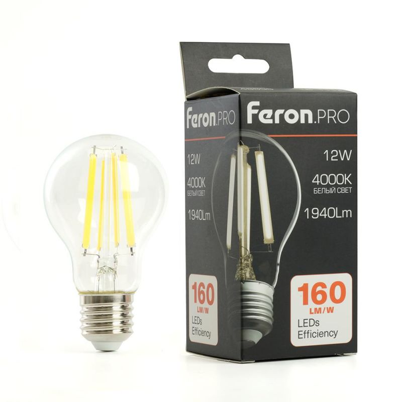 Лампа светодиодная Feron 12W E27 4000K 48896 фото 7