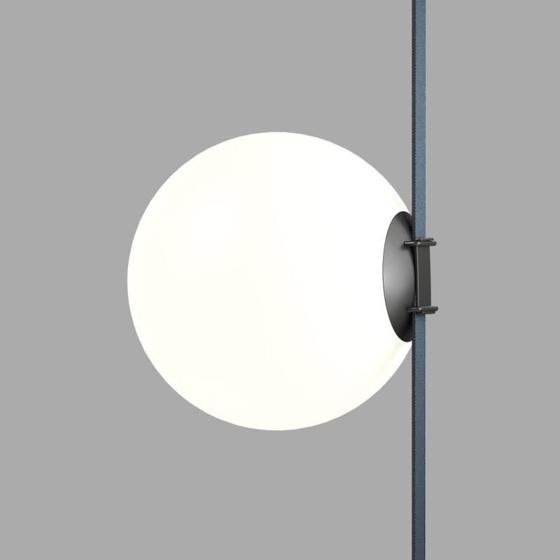 Cветильник для трека-ремня Denkirs Orb LED 15W 4000K(белый) черный, акрил DK5554-BK фото 2