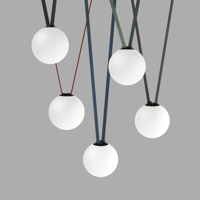 Cветильник для трека-ремня Denkirs Orb LED 15W 4000K(белый) черный, акрил DK5554-BK фото 3
