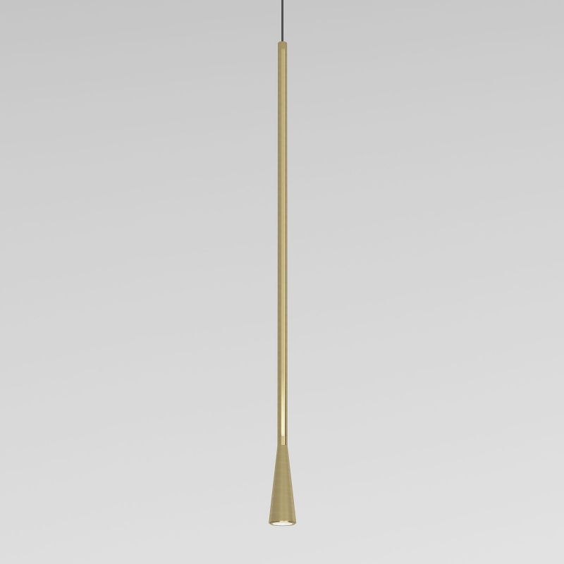 Светильник подвесной светодиодный Elektrostandard Vist 7W 4000K латунь 50312 LED фото 1
