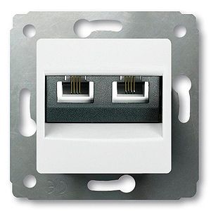 Розетка телефонная Legrand Cariva BD-1214880 фото 1