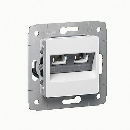 Розетка телефонная Legrand Cariva BD-1214880 фото 2