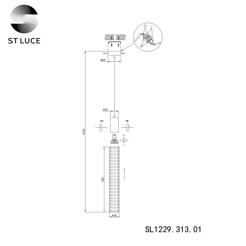 Подвес ST Luce Terni SL1229.313.01