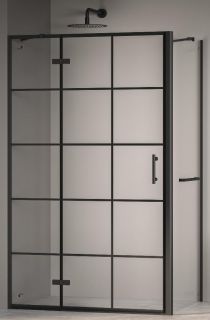 Душевой уголок RGW Passage PA-77-1B L (PA-07B L + Z-060-2B + держатель O-204B) (Прозрачное, 1200x900)