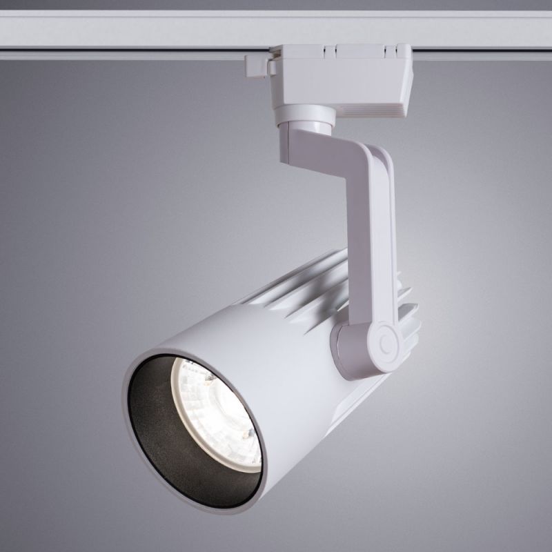 Трековый светильник Arte Lamp WALES A1640PL-1WH фото 2