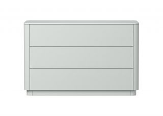Комод  Ellipsefurniture Tammi 3 ящика ширина 120 см (светло-серый) TM010204020101