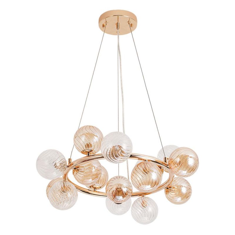 Подвесная люстра Arte Lamp Etereo 40W G9 A5261LM-15GO фото 1