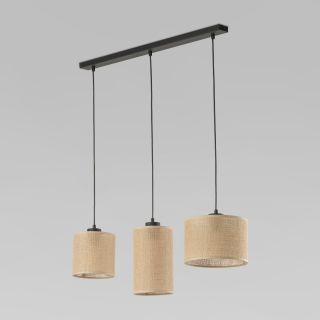 Подвесной светильник TK Lighting Juta с тканевыми абажурами E27 15W 4954