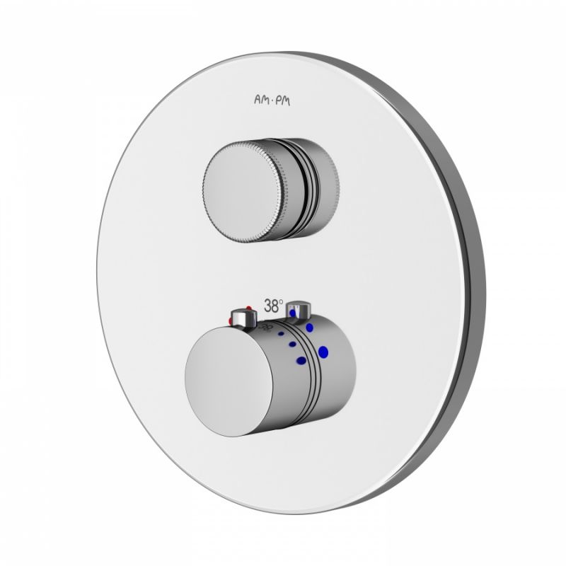 Термостат для ванны с душем AM.PM Inspire V2.0 F50A75700 без внутренней части фото 8