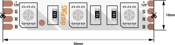 Лента светодиодная SWG V 14,4W IP20 00-00007268 фото 1