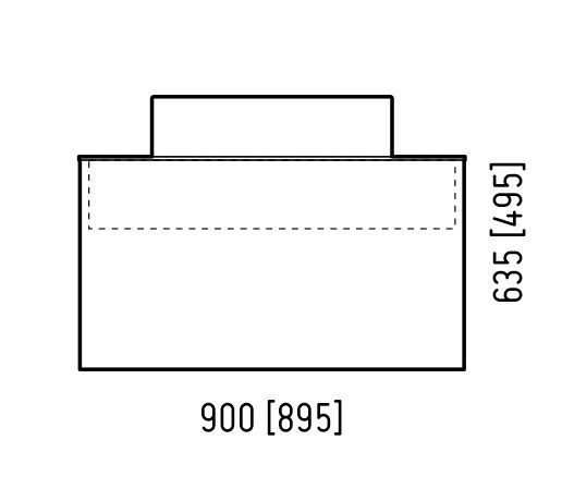 Тумба под раковину Corozo Рино SD-00001228 90 см