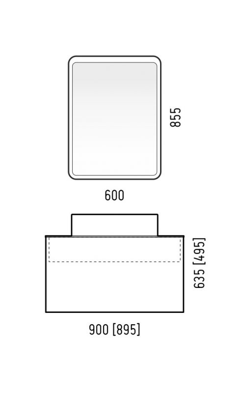 Тумба под раковину Corozo Рино SD-00001228 90 см